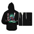 Spider Calling - Hoodies Hoodies RIPT Apparel Small / Black