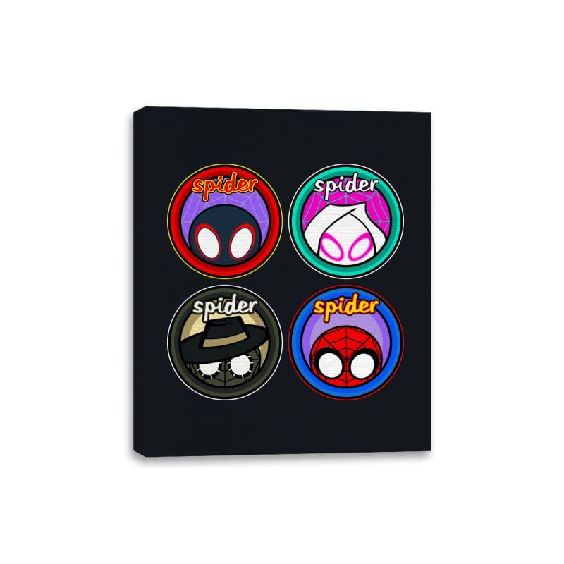 Spider Dariaverse - Canvas Wraps Canvas Wraps RIPT Apparel 8x10 / Black