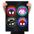 Spider Dariaverse - Prints Posters RIPT Apparel 18x24 / Black