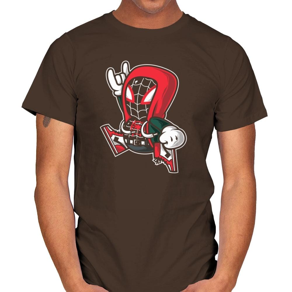 Spider-Jump - Mens T-Shirts RIPT Apparel Small / Dark Chocolate