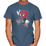 Spider-Jump - Mens T-Shirts RIPT Apparel Small / Indigo Blue