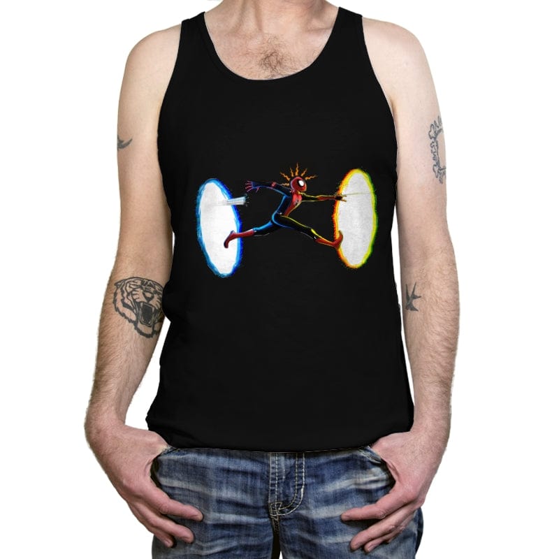 Spider Portal - Tanktop Tanktop RIPT Apparel X-Small / Black