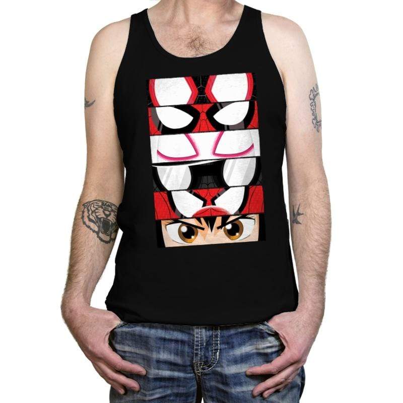 Spider-Verse Eyes - Tanktop Tanktop RIPT Apparel X-Small / Black