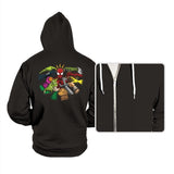 Spider-Yaga - Hoodies Hoodies RIPT Apparel Small / Black