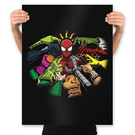 Spider-Yaga - Prints Posters RIPT Apparel 18x24 / Black