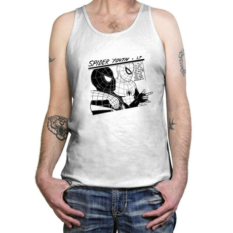 Spider Youth - Tanktop Tanktop RIPT Apparel X-Small / White