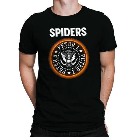 Spiders - Mens Premium T-Shirts RIPT Apparel Small / Black