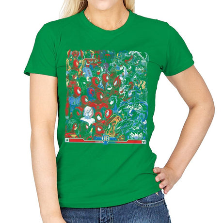 Spides VS Symbs - Best Seller - Womens T-Shirts RIPT Apparel Small / Irish Green