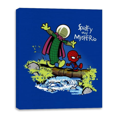 Spidey and Mysterio - Canvas Wraps Canvas Wraps RIPT Apparel