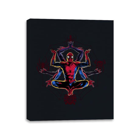 Spidey Arms - Canvas Wraps Canvas Wraps RIPT Apparel 11x14 / Black