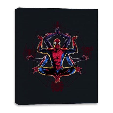 Spidey Arms - Canvas Wraps Canvas Wraps RIPT Apparel 16x20 / Black