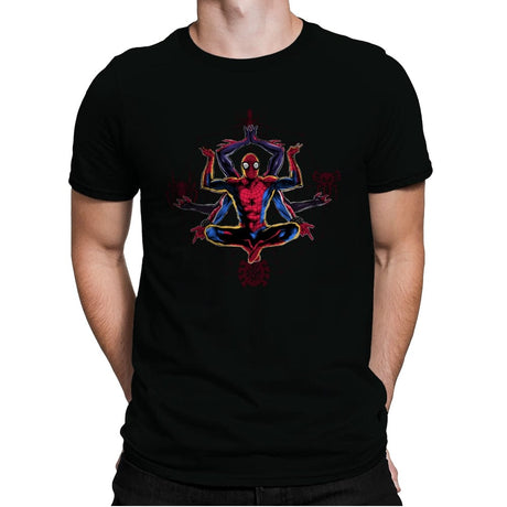 Spidey Arms - Mens Premium T-Shirts RIPT Apparel Small / Black