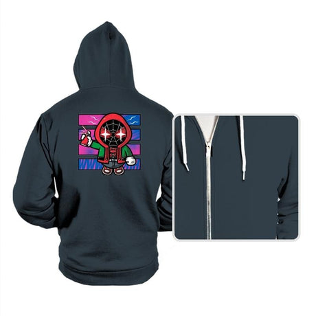 Spidey Kawaii - Hoodies Hoodies RIPT Apparel Small / Dark Gray