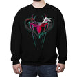 Spidey Love - Crew Neck Sweatshirt Crew Neck Sweatshirt RIPT Apparel Small / Black