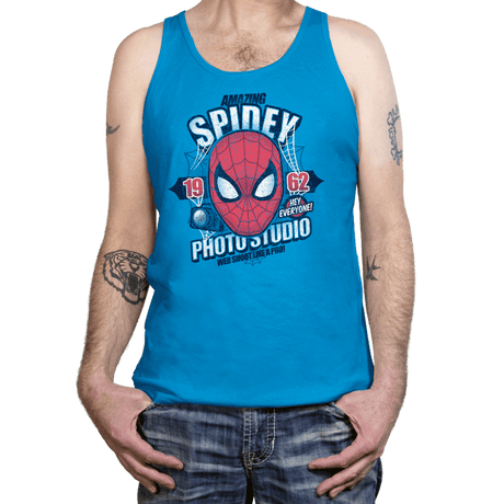 Spidey Photo Studio Exclusive - Tanktop Tanktop RIPT Apparel