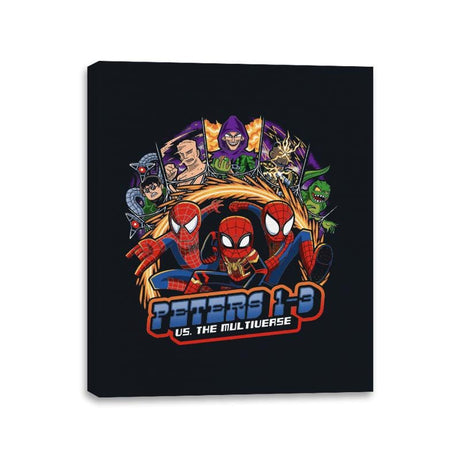 Spidey Pilgrim - Canvas Wraps Canvas Wraps RIPT Apparel 11x14 / Black