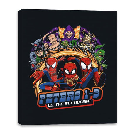 Spidey Pilgrim - Canvas Wraps Canvas Wraps RIPT Apparel 16x20 / Black