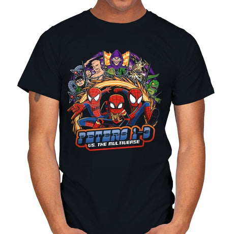 Spidey Pilgrim - Mens T-Shirts RIPT Apparel Small / Black