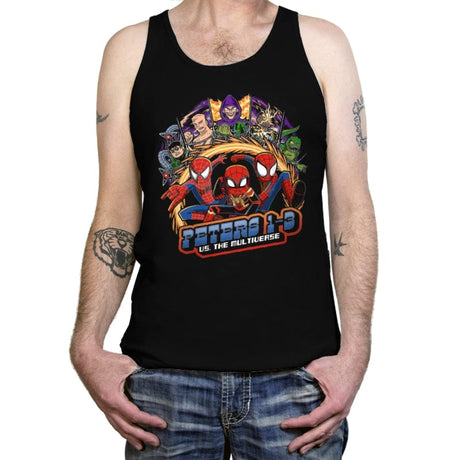 Spidey Pilgrim - Tanktop Tanktop RIPT Apparel X-Small / Black