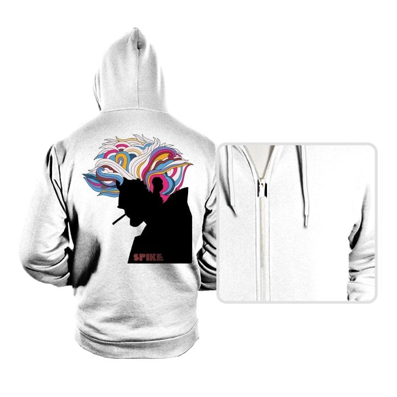 Spike Poster - Hoodies Hoodies RIPT Apparel Small / White