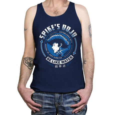 Spike's Dojo - Tanktop Tanktop RIPT Apparel X-Small / Navy