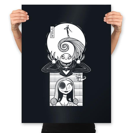 Spiral - Prints Posters RIPT Apparel 18x24 / Black