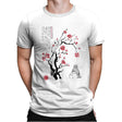 Spirits Sumi-e - Mens Premium T-Shirts RIPT Apparel Small / White