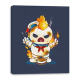 Splatter Puff - Canvas Wraps Canvas Wraps RIPT Apparel 16x20 / Navy