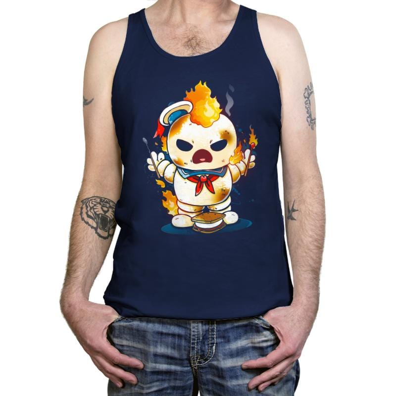 Splatter Puff - Tanktop Tanktop RIPT Apparel X-Small / Navy