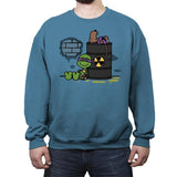 Splooty! - Crew Neck Sweatshirt Crew Neck Sweatshirt RIPT Apparel Small / Indigo Blue