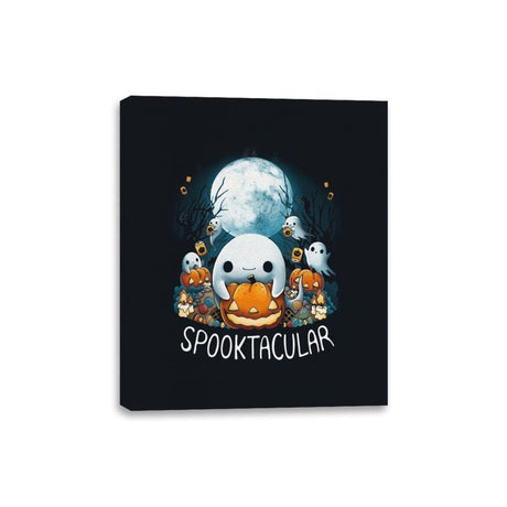 Spooktacular - Canvas Wraps Canvas Wraps RIPT Apparel 8x10 / Black