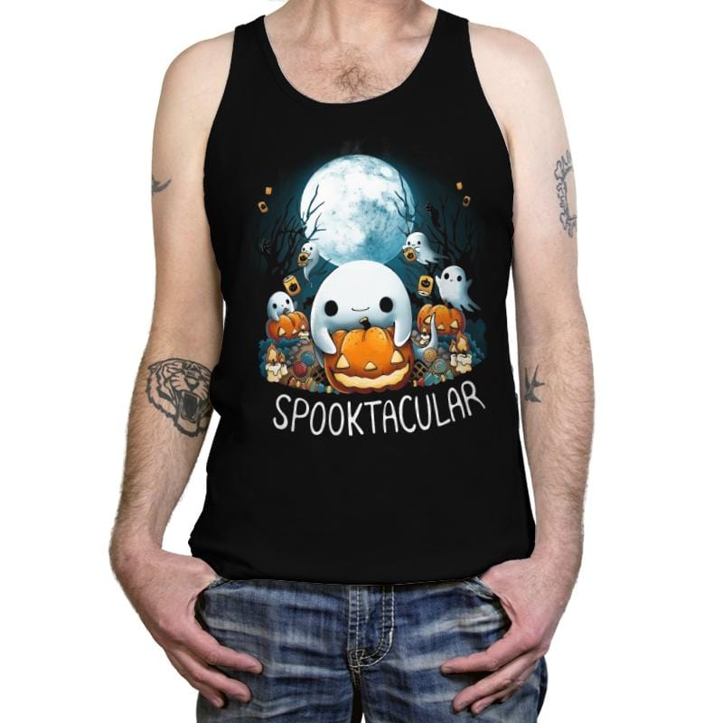 Spooktacular - Tanktop Tanktop RIPT Apparel X-Small / Black