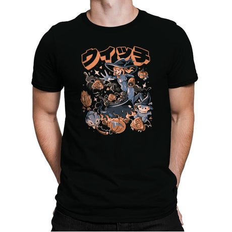 Spooky Hunter - Mens Premium T-Shirts RIPT Apparel Small / Black