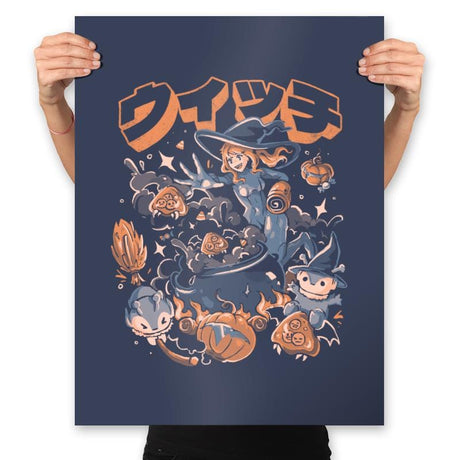 Spooky Hunter - Prints Posters RIPT Apparel 18x24 / Navy