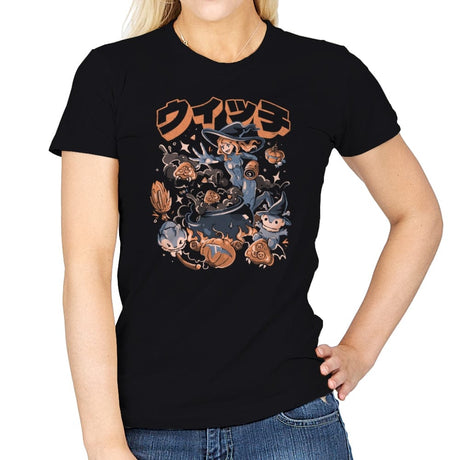 Spooky Hunter - Womens T-Shirts RIPT Apparel Small / Black