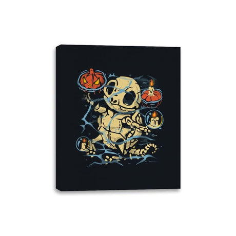 Spooky Water Fossils - Canvas Wraps Canvas Wraps RIPT Apparel 8x10 / Black