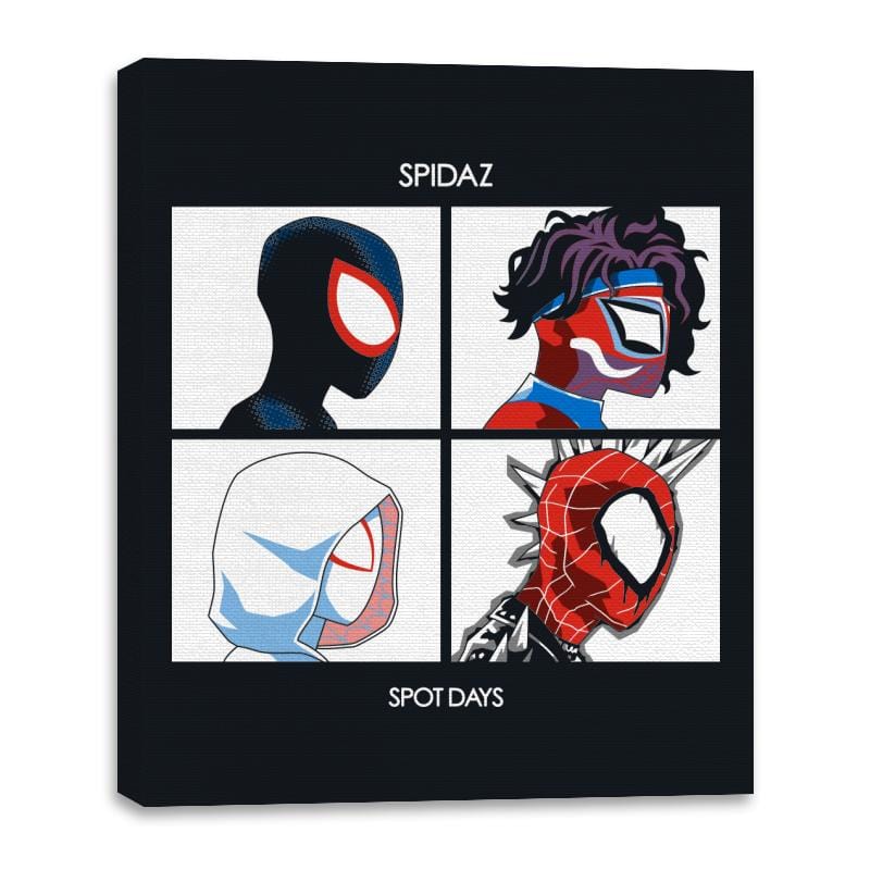 Spot Days - Canvas Wraps Canvas Wraps RIPT Apparel 16x20 / Black