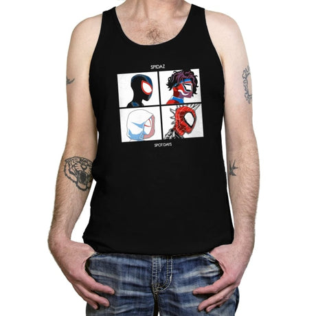 Spot Days - Tanktop Tanktop RIPT Apparel X-Small / Black