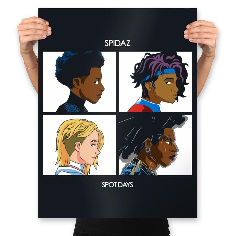 Spot Days Unmasked - Prints Posters RIPT Apparel 18x24 / Black