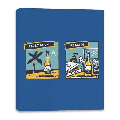 Spring Break My Plans - Canvas Wraps Canvas Wraps RIPT Apparel 16x20 / Royal