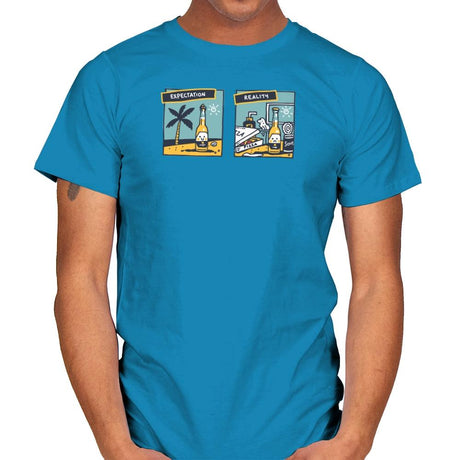 Spring Break My Plans - Mens T-Shirts RIPT Apparel Small / Sapphire