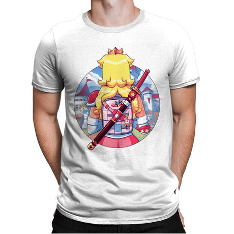 Spring Princess - Mens Premium T-Shirts RIPT Apparel Small / White