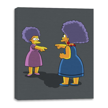 Springfield Meme - Canvas Wraps Canvas Wraps RIPT Apparel 16x20 / Charcoal