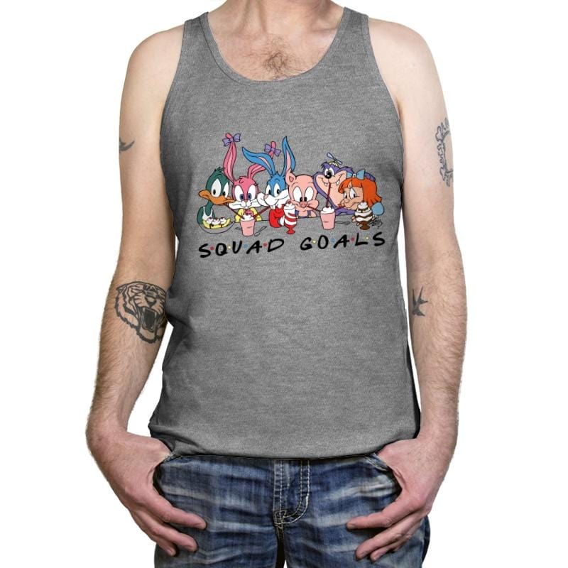 Squad Goals - Tanktop Tanktop RIPT Apparel X-Small / Athletic Heather