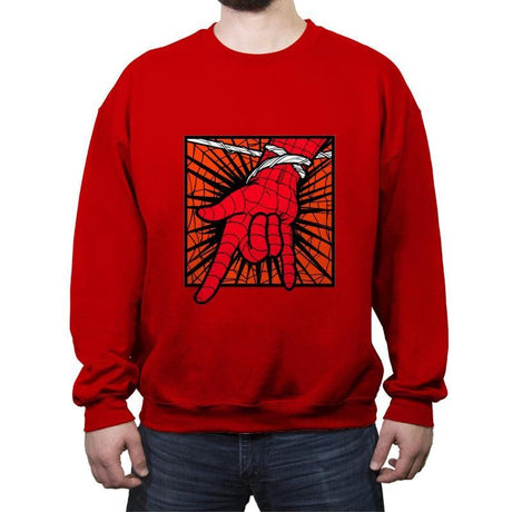 St. Angerman - Crew Neck Sweatshirt Crew Neck Sweatshirt RIPT Apparel