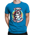 Stabby the Unicorn - Mens Premium T-Shirts RIPT Apparel Small / Turqouise