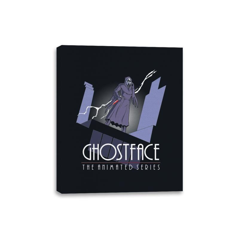 Stabman: The Animated Ghost - Canvas Wraps Canvas Wraps RIPT Apparel 8x10 / Black