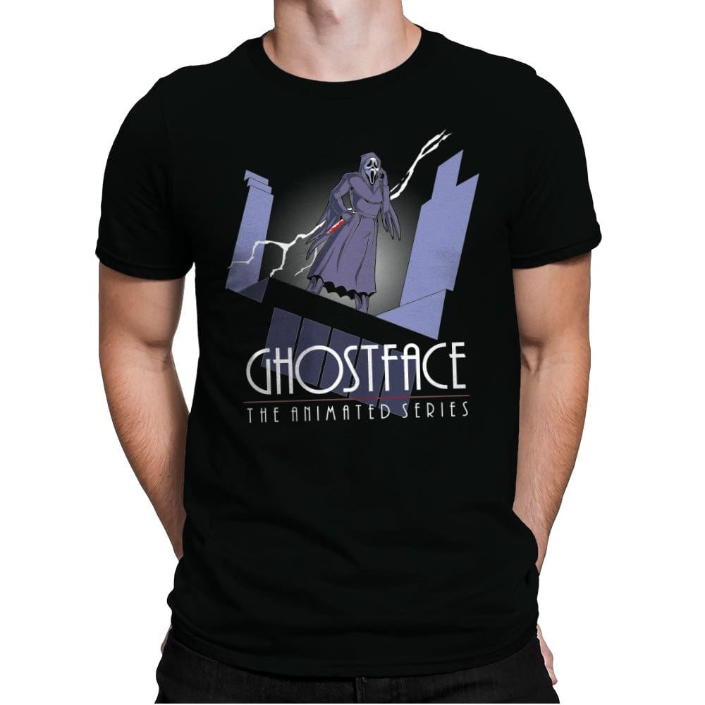 Stabman: The Animated Ghost - Mens Premium T-Shirts RIPT Apparel Small / Black