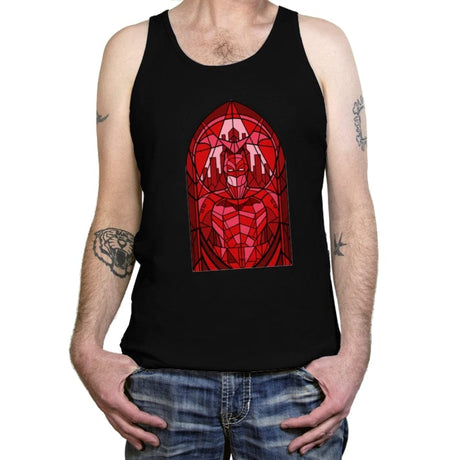 Stained Glass Vengeance - Tanktop Tanktop RIPT Apparel X-Small / Black