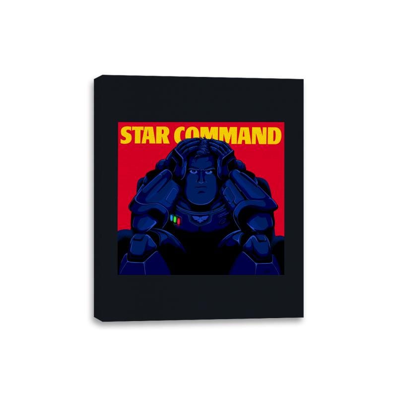 Star Command - Canvas Wraps Canvas Wraps RIPT Apparel 8x10 / Black